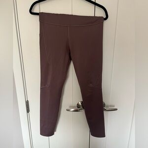 On Running Brown Performance Tights